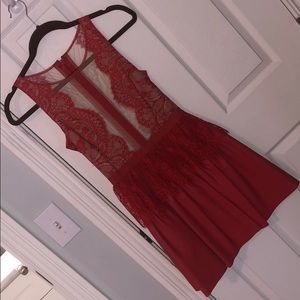NEW Red BCBGMAXAZRIA Dress
